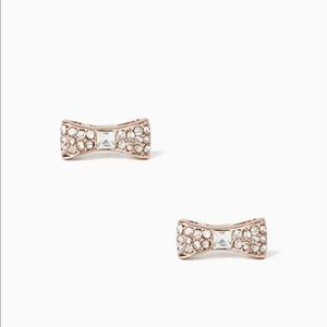 Kate Spade Bow Pave Earrings